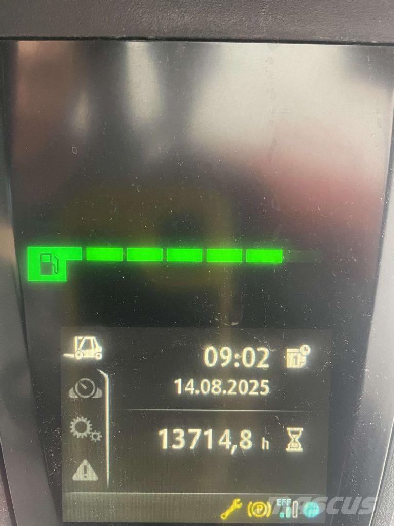 Linde H50T-02/600-394 LPG'li forkliftler