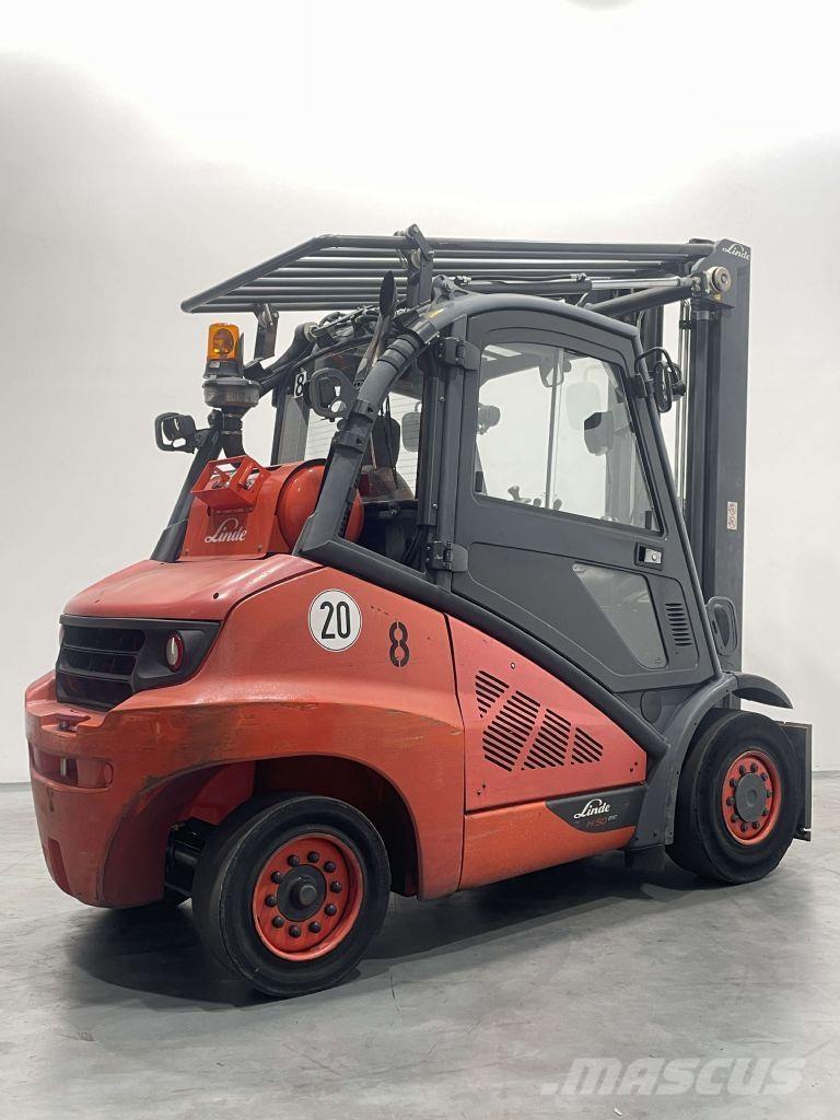 Linde H50T-02/600-394 LPG'li forkliftler