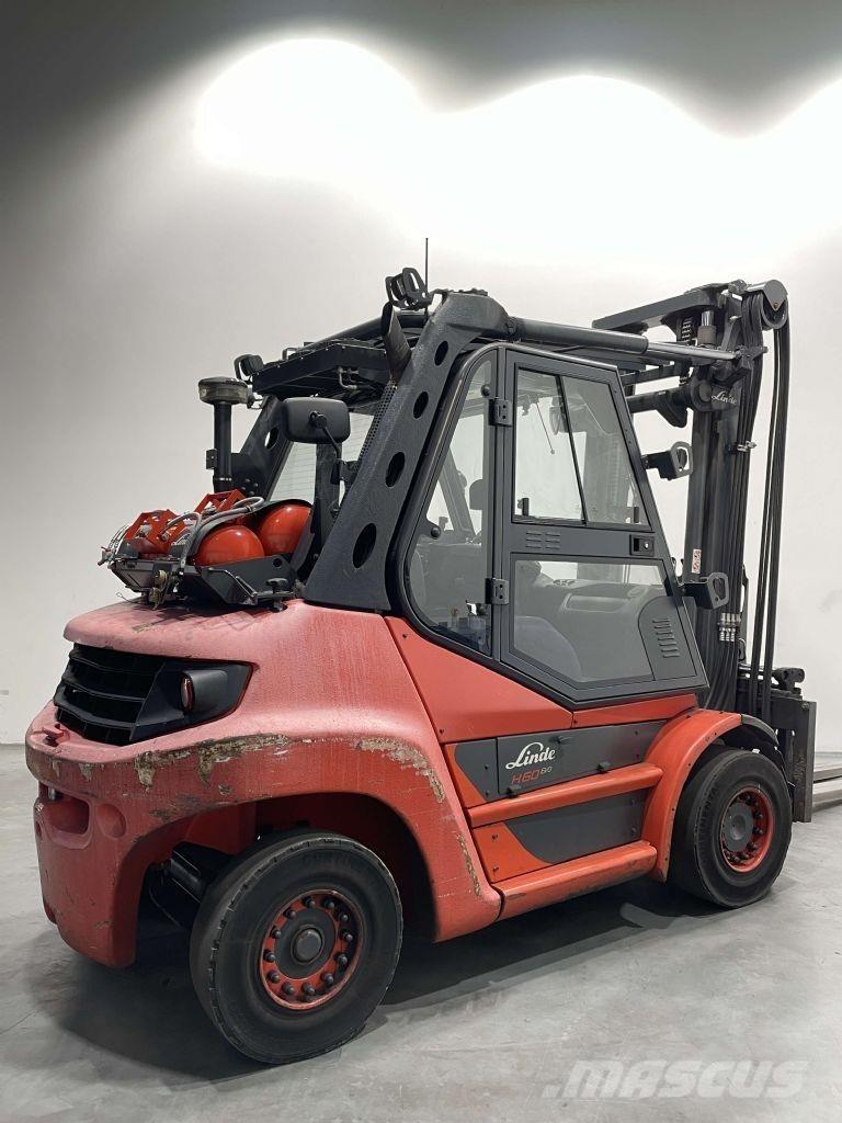 Linde H60T-03-396 LPG'li forkliftler