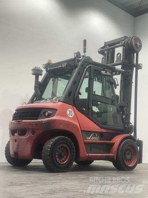 Linde H80D-02-396 Dizel forkliftler