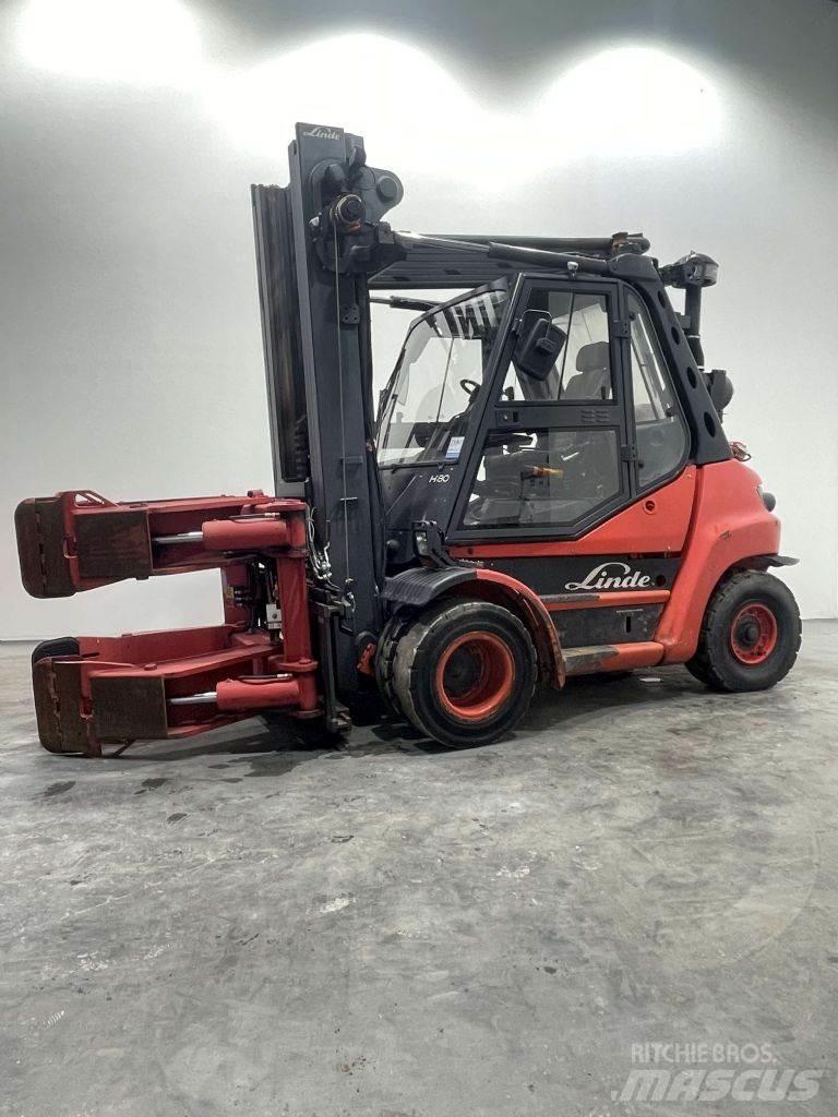 Linde H80D-02-396 Dizel forkliftler
