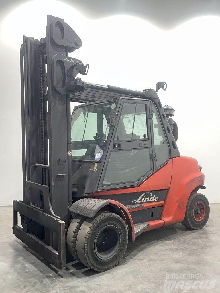 Linde H80D-02/900-396 Dizel forkliftler