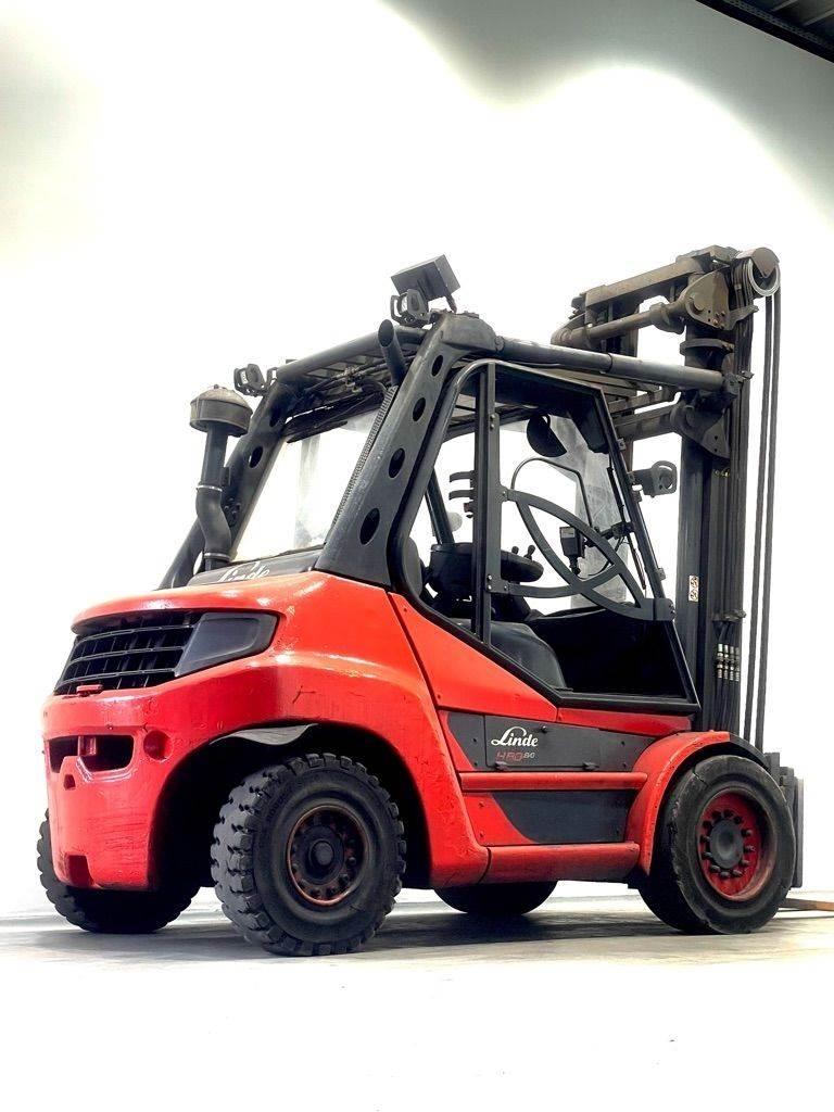 Linde H80D-396-03-EVO Dizel forkliftler