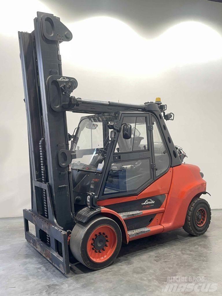 Linde H80T-03/900-396 LPG'li forkliftler