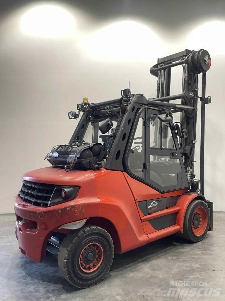 Linde H80T-03/900-396 LPG'li forkliftler