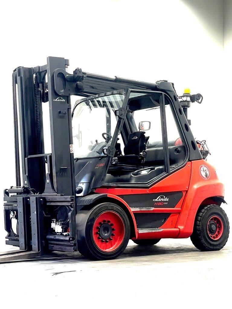 Linde H80T-396-03-EVO LPG'li forkliftler