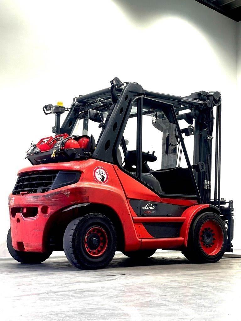 Linde H80T-396-03-EVO LPG'li forkliftler
