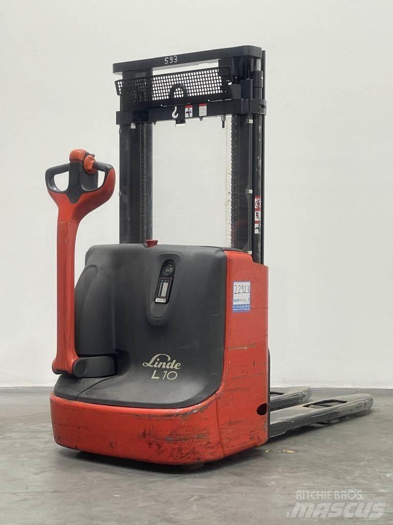 Linde L10 Yaya kumandali istif makinasi