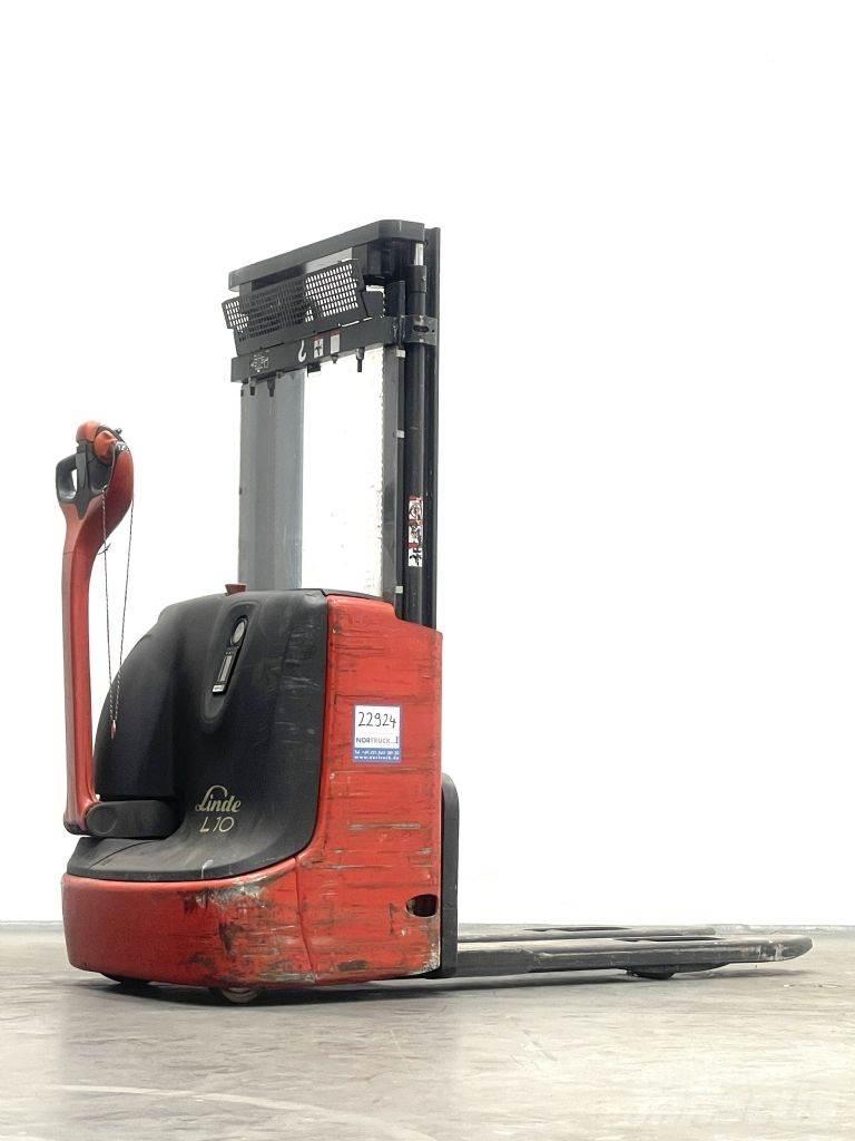 Linde L10 Yaya kumandali istif makinasi