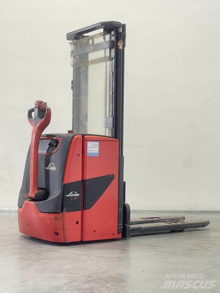 Linde L16-1173 Yaya kumandali istif makinasi