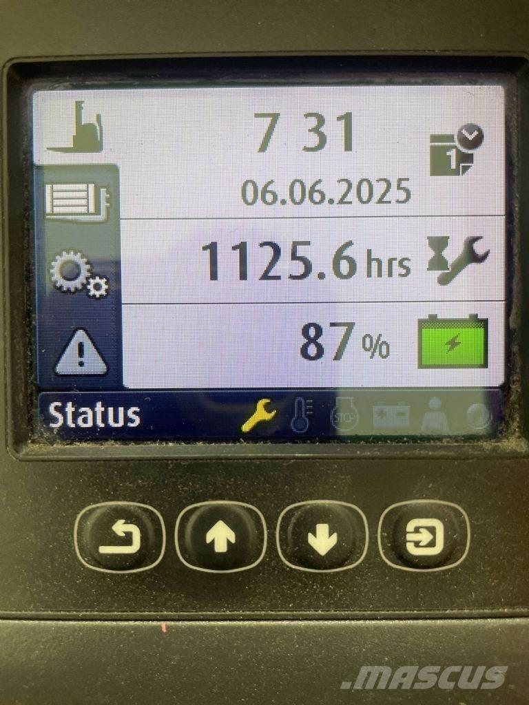 Linde L16-1173 Yaya kumandali istif makinasi