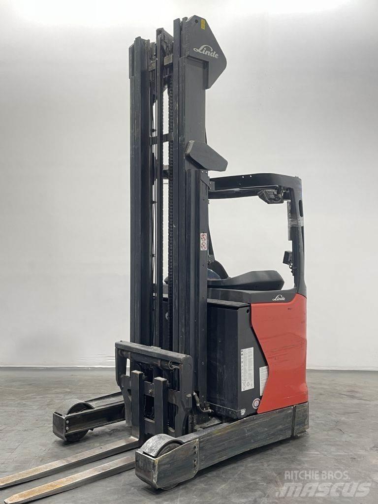 Linde R14-01-1120 Reach truck - depo içi istif araçları
