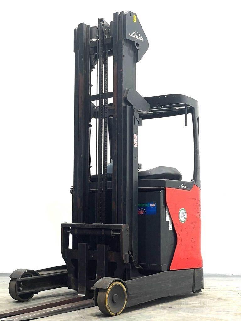 Linde R14-1120 Reach truck - depo içi istif araçları