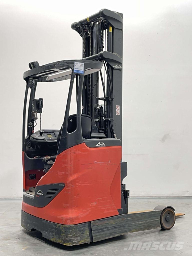 Linde R14B-01-1120 Reach truck - depo içi istif araçları
