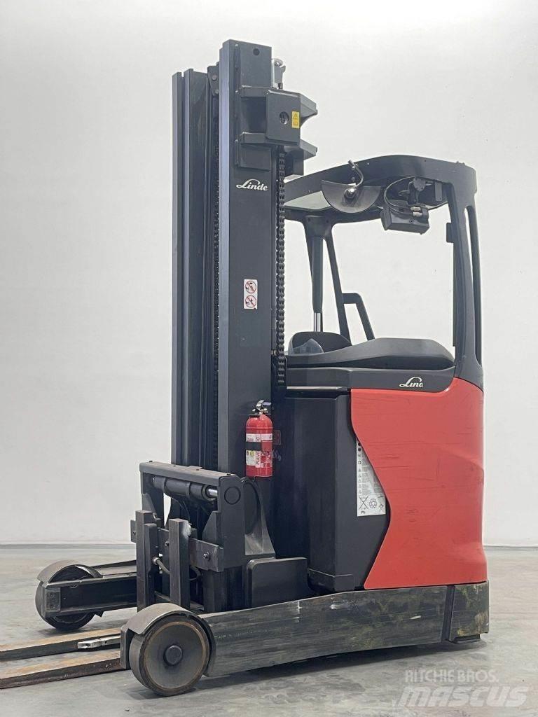 Linde R14HD-01-1120 Reach truck - depo içi istif araçları