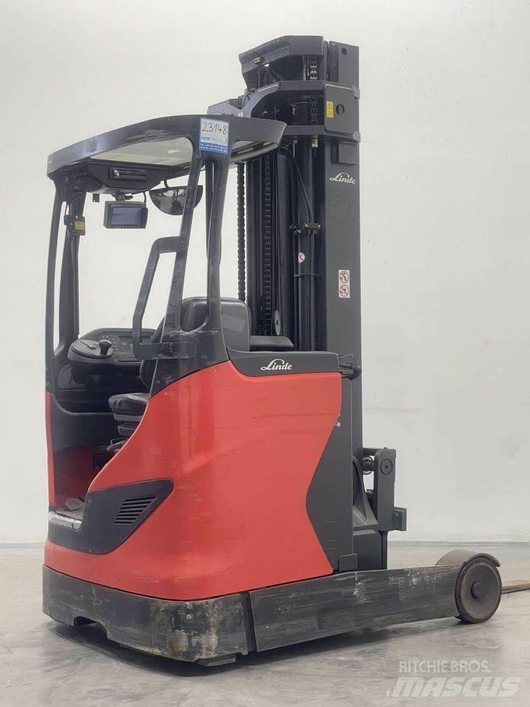 Linde R14HD-01-1120 Reach truck - depo içi istif araçları