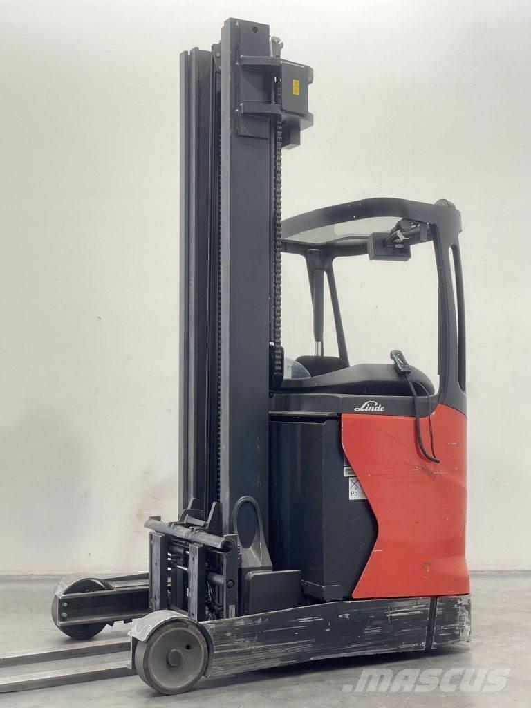 Linde R14HD-01-1120 Reach truck - depo içi istif araçları