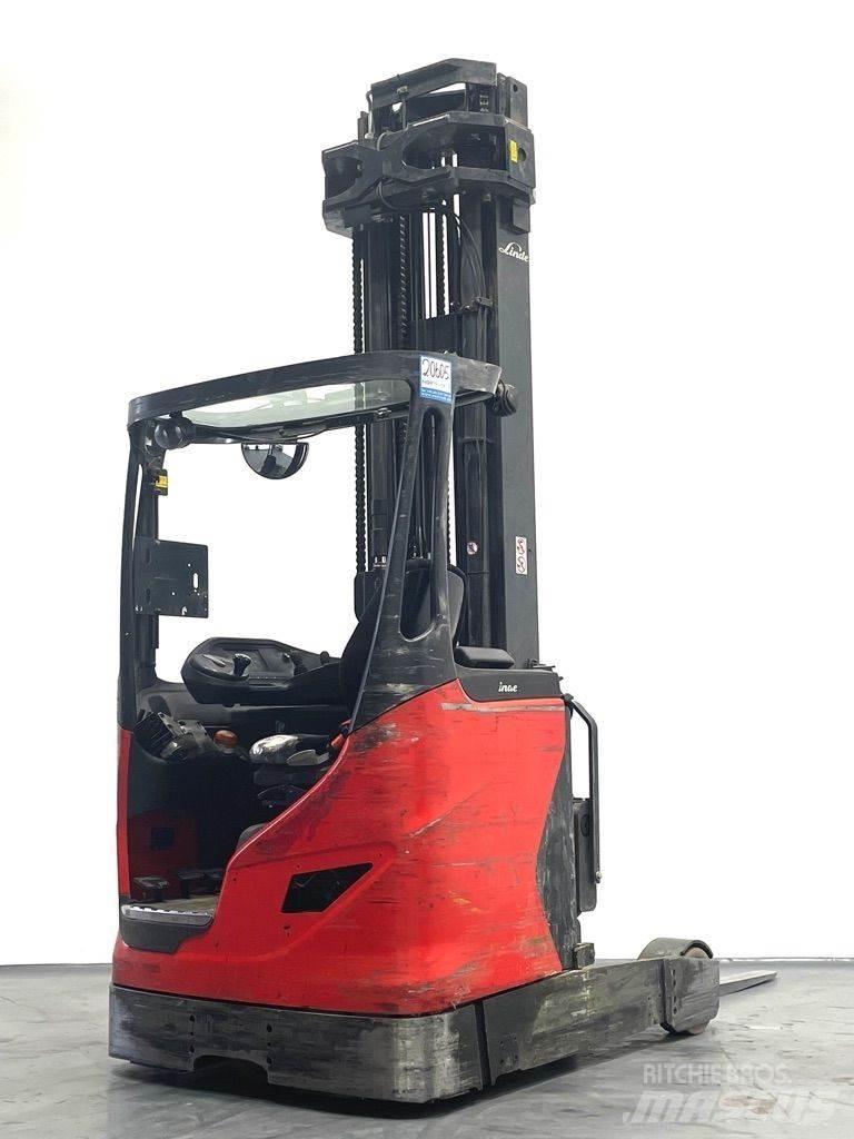 Linde R14HD-1120 Reach truck - depo içi istif araçları