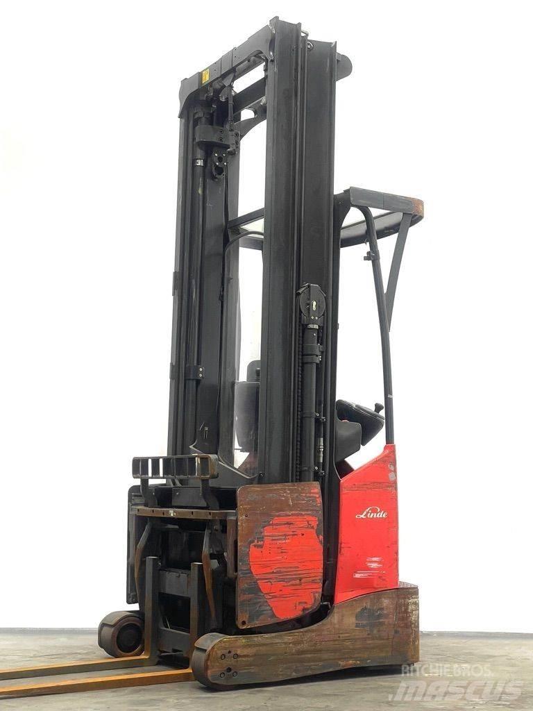 Linde R14X-116 Reach truck - depo içi istif araçları