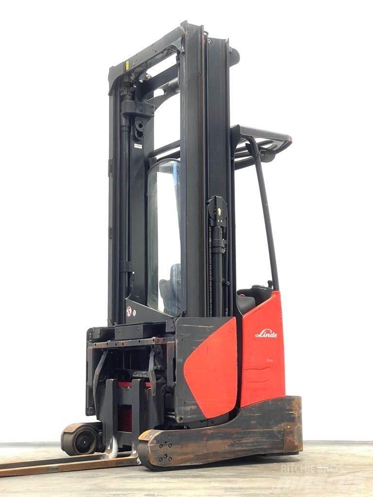 Linde R14X-116 Reach truck - depo içi istif araçları