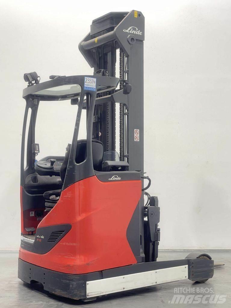 Linde R16-01-1120 Reach truck - depo içi istif araçları