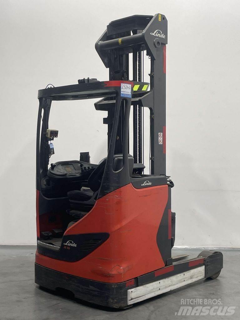 Linde R16-01-1120 Reach truck - depo içi istif araçları
