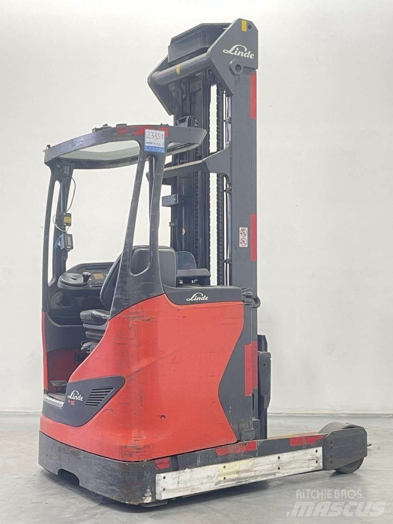 Linde R16-01-1120 Reach truck - depo içi istif araçları