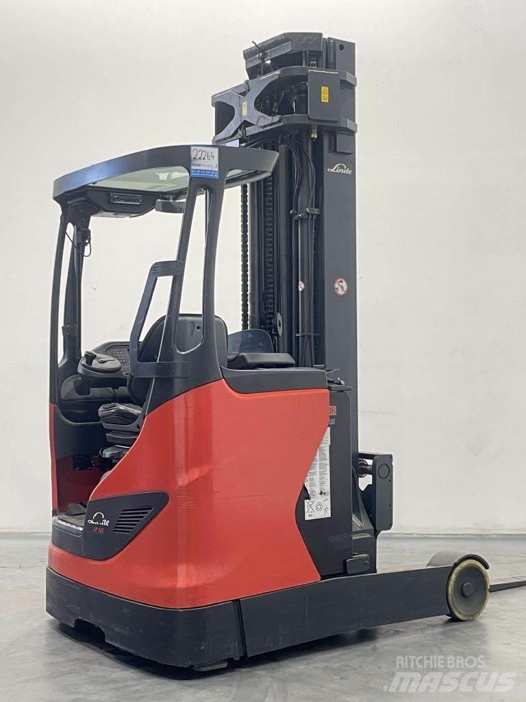 Linde R16HD-01-1120 Reach truck - depo içi istif araçları