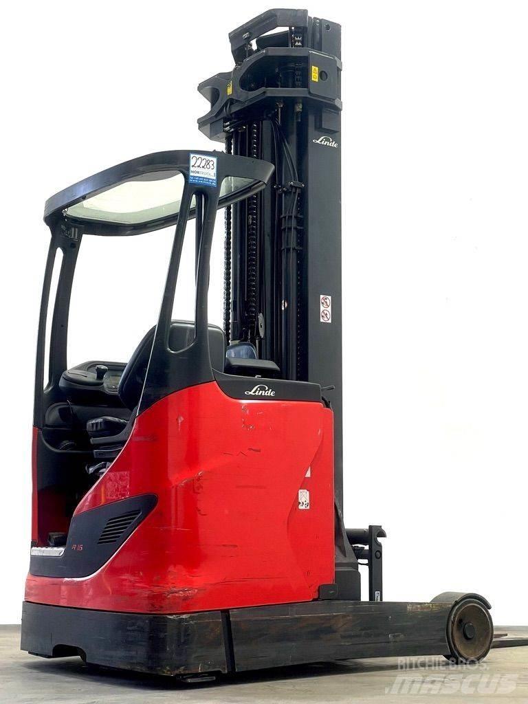 Linde R16HD-1120 Reach truck - depo içi istif araçları
