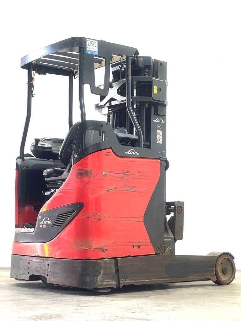 Linde R16HD-1120 Reach truck - depo içi istif araçları