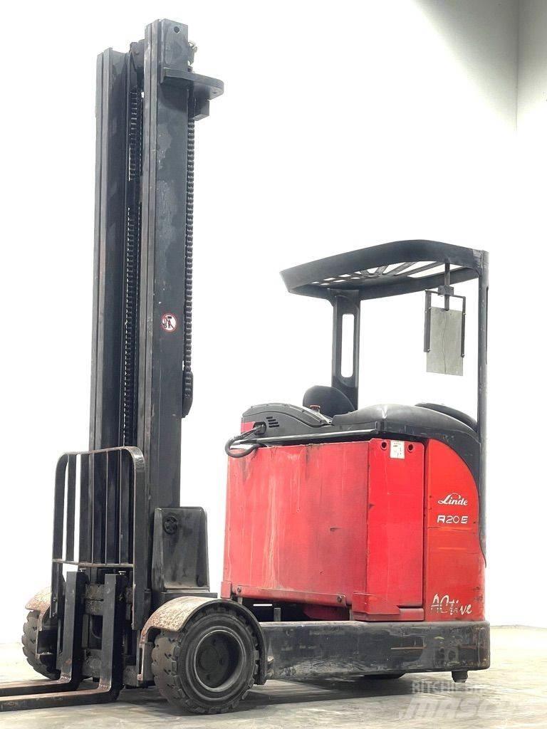 Linde R20G-115 Reach truck - depo içi istif araçları