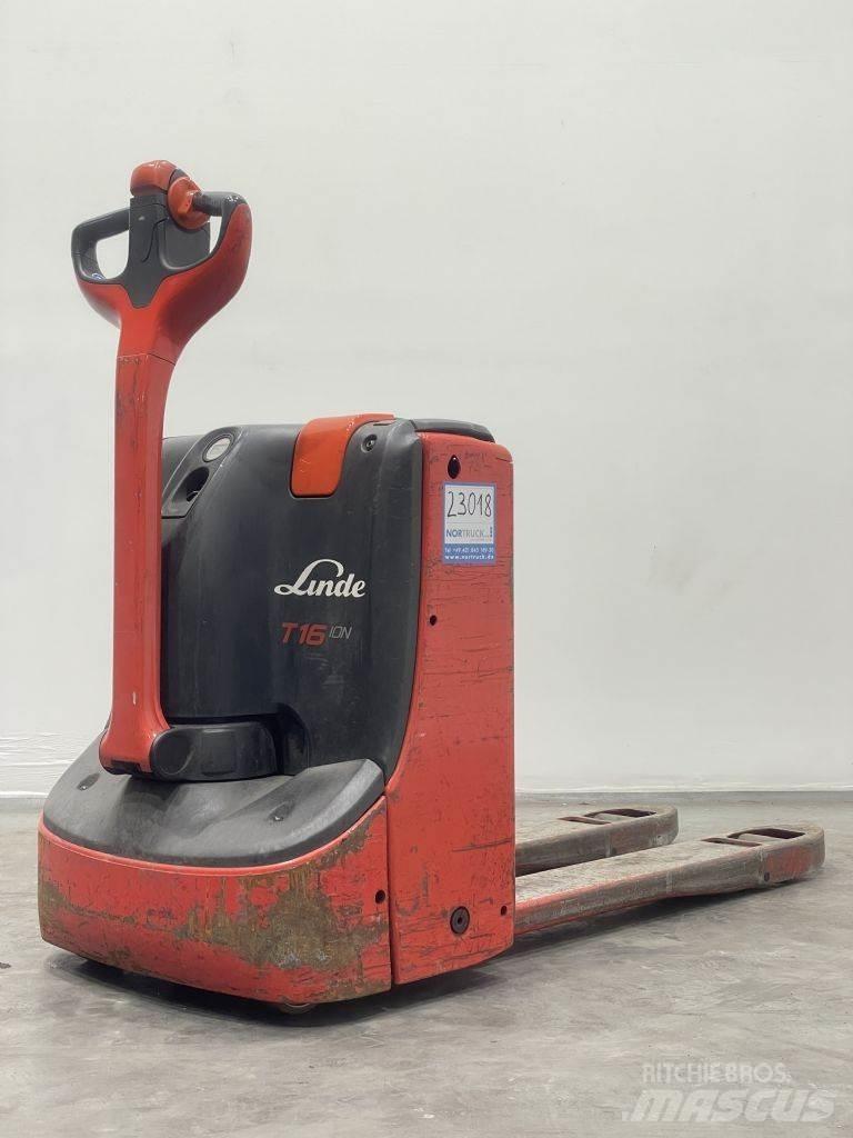 Linde T16-1152 Li-Ion Düsük seviye kaldirici