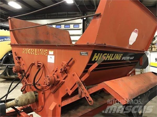 Highline 6600 Balya ögütücü, kesici ve açicilar