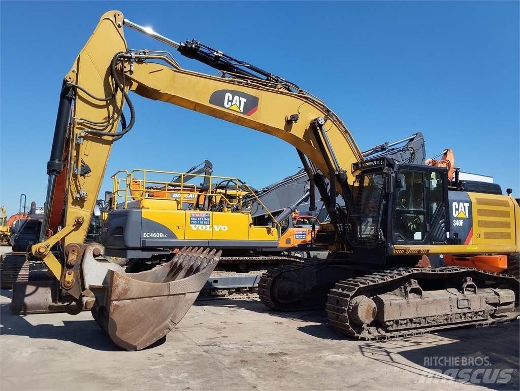 CAT 340F Paletli ekskavatörler