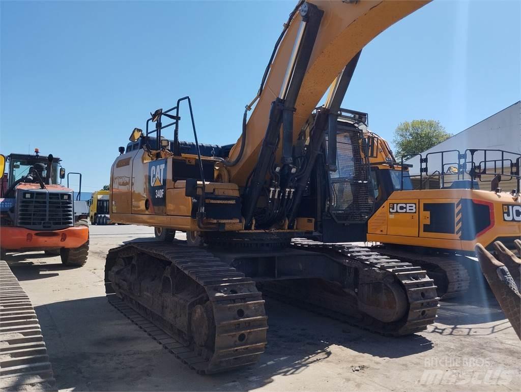 CAT 340F Paletli ekskavatörler