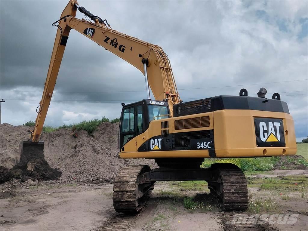 CAT 345C Paletli ekskavatörler