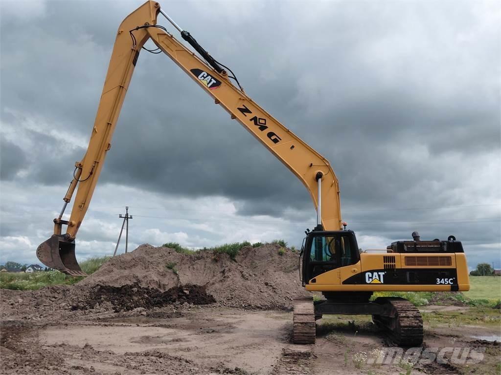 CAT 345C Paletli ekskavatörler