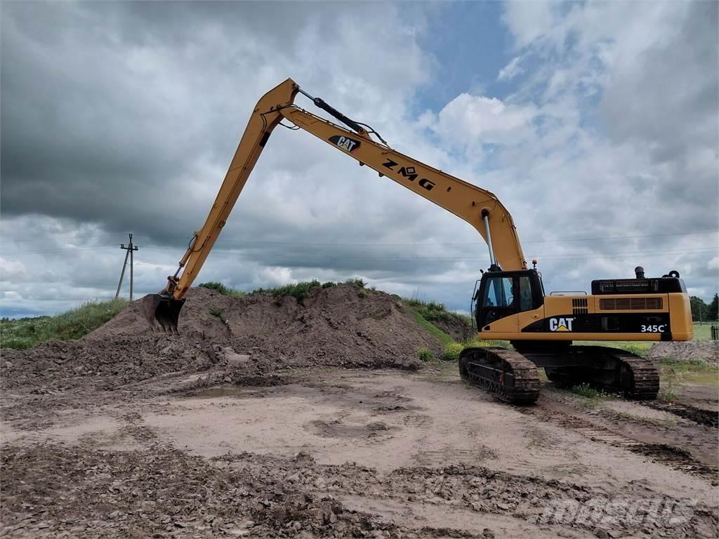 CAT 345C Paletli ekskavatörler