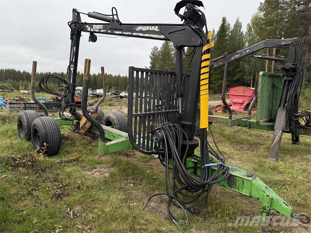 Cranab 1000 m. 260 Kran Orman römorkları