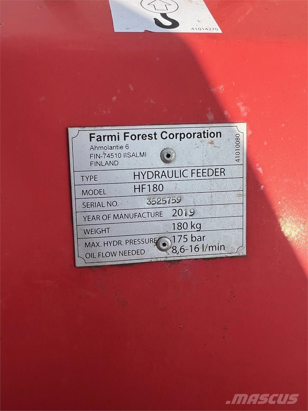 Farmi CH182 FLISHUGG Odun kirma, yarma ve dograma makinasi