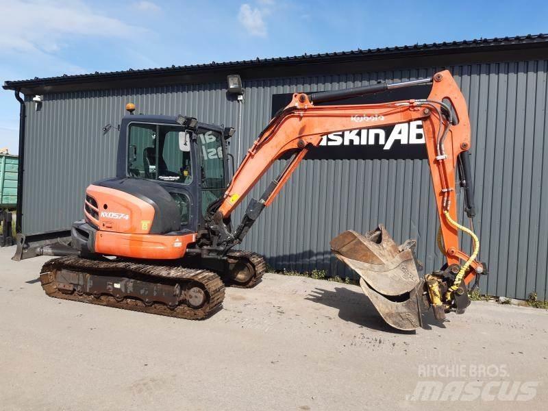 Kubota KX 057 Paletli ekskavatörler