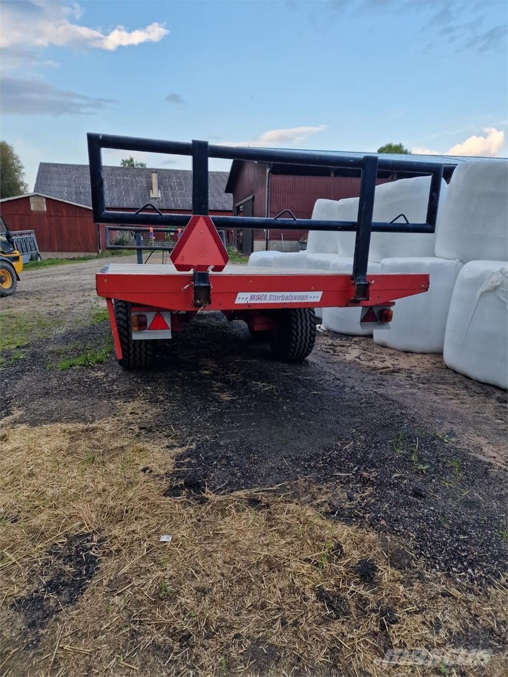 Mova 10T BALKÄRRA Balya römorklari