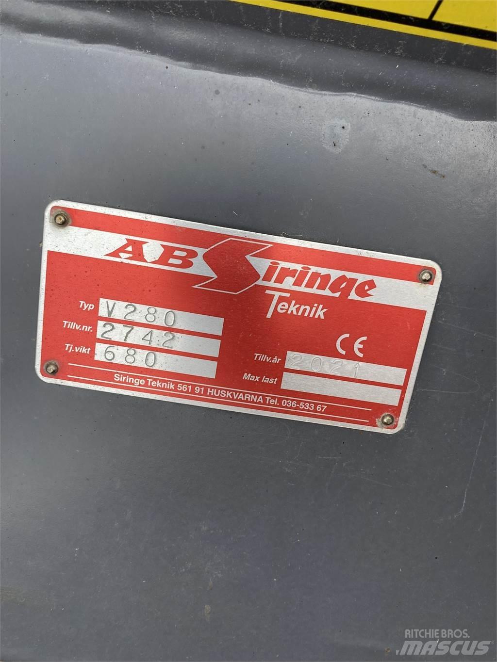 Siringe 280 VIKPLOG Kar küreme biçaklari