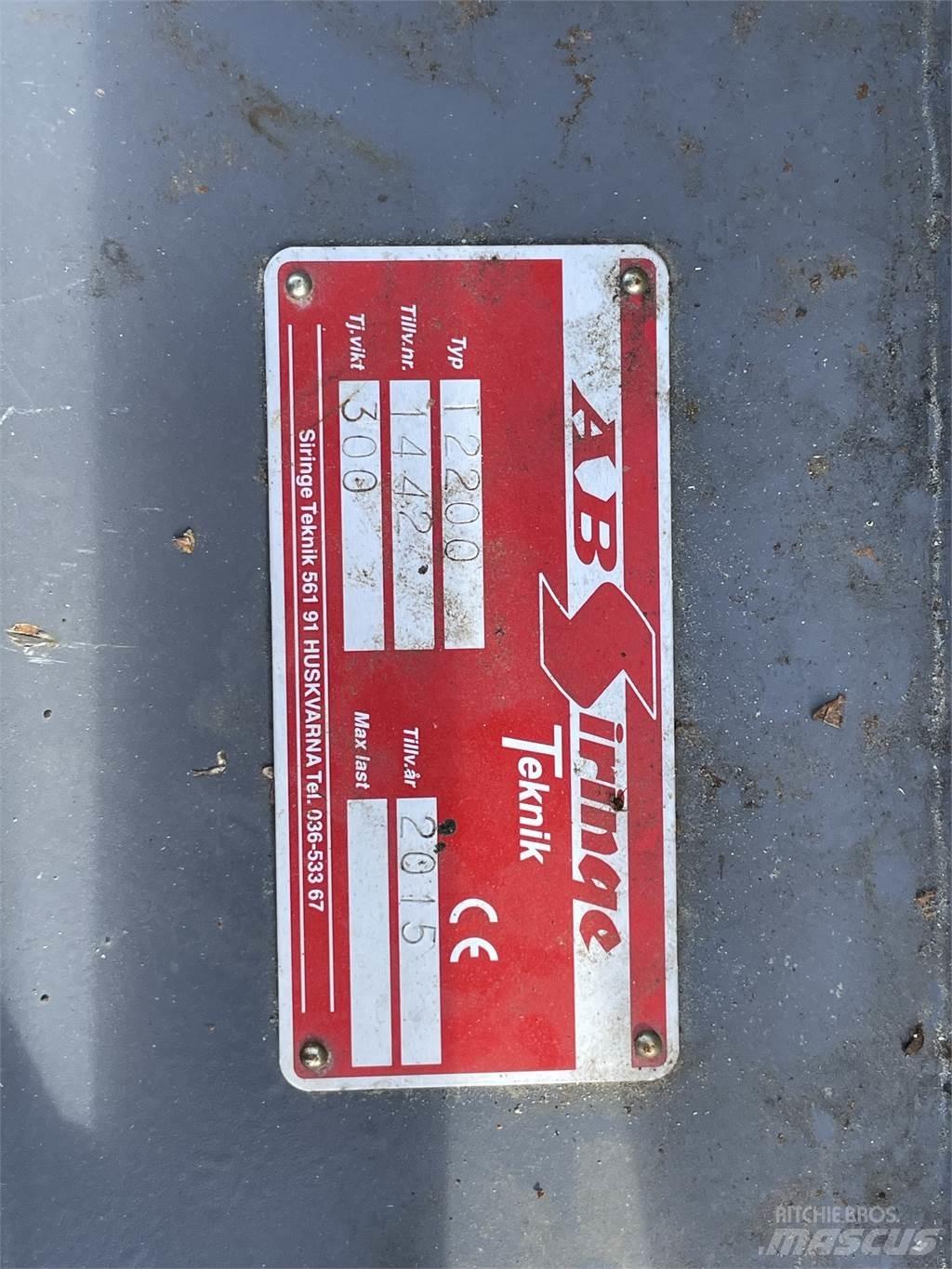 Siringe T 2200 Kar küreme biçaklari