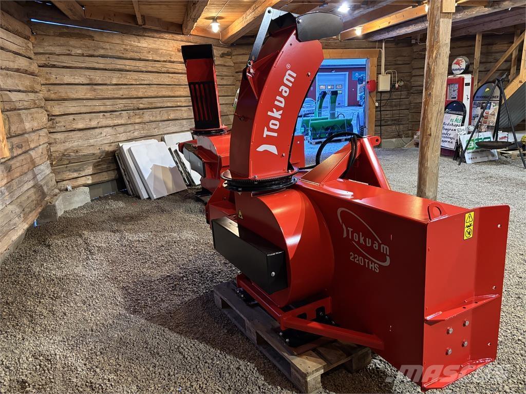 Tokvam 220 THS Snöfräs Kar püskürtücüler