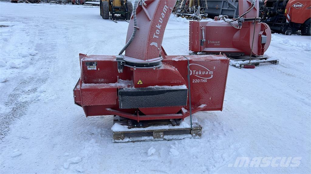 Tokvam 220THS Snöfräs Kar püskürtücüler