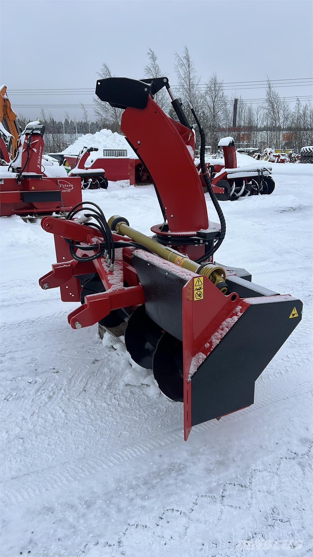 Tokvam 240THS Snöfräs Kar püskürtücüler