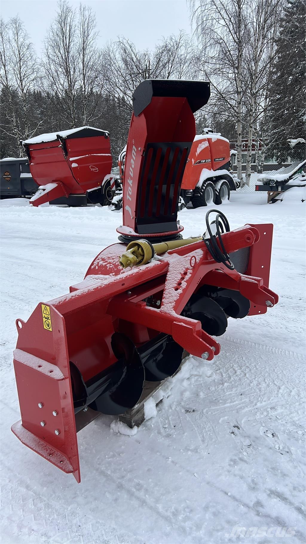 Tokvam 240THS Snöfräs Kar püskürtücüler