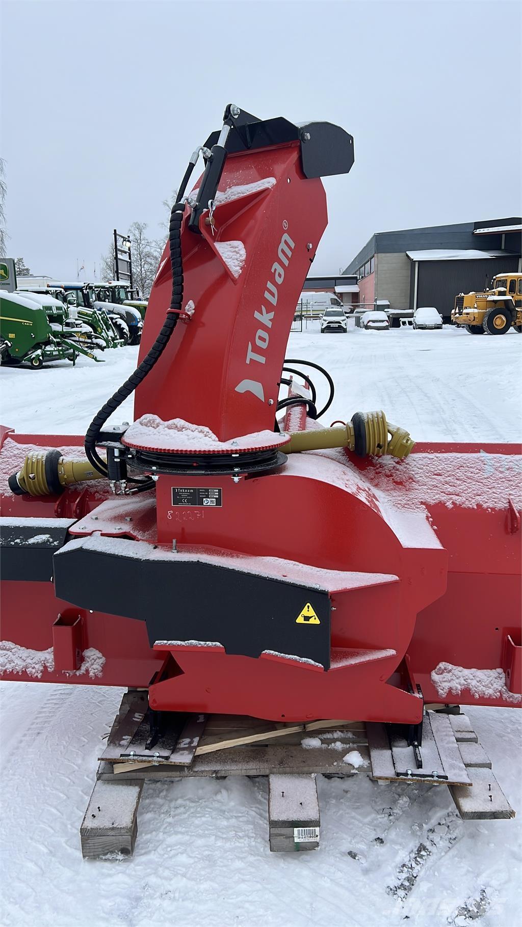 Tokvam 240THS Snöfräs Kar püskürtücüler