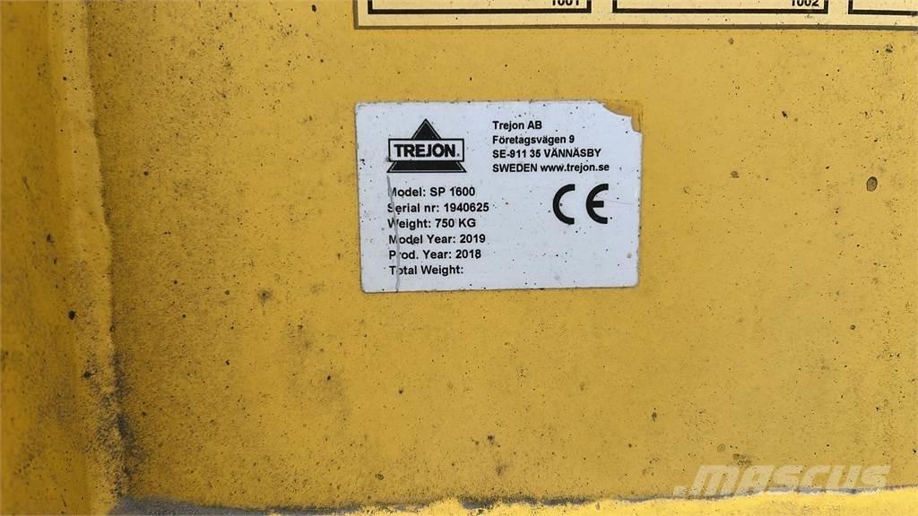 Trejon Optimal SP 1600 Diger gübre uygulama makinalari ve aksesuarlar